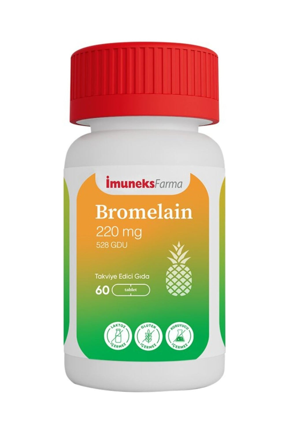 İmuneks Bromelain 220 mg 60 Tablet