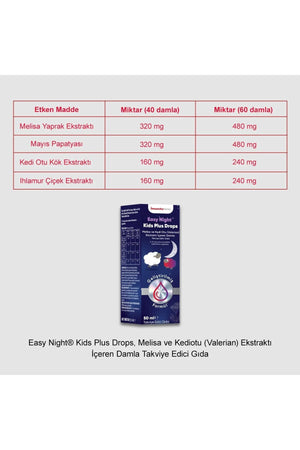 İmuneks Easy Night Kids Drops 50 ml