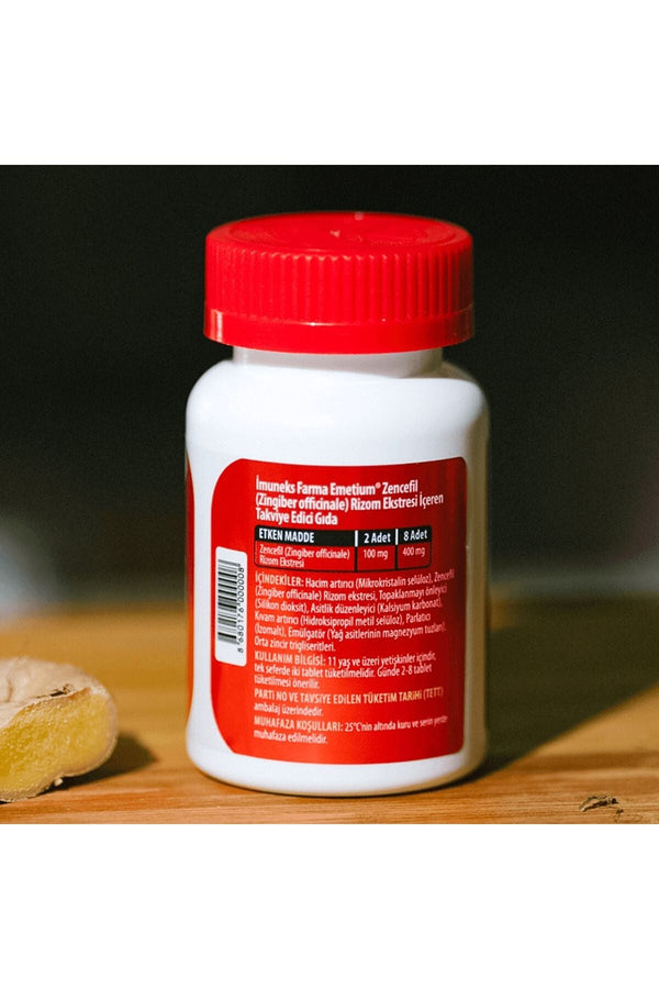 İmuneks Emetium 50 mg 15 Tablet