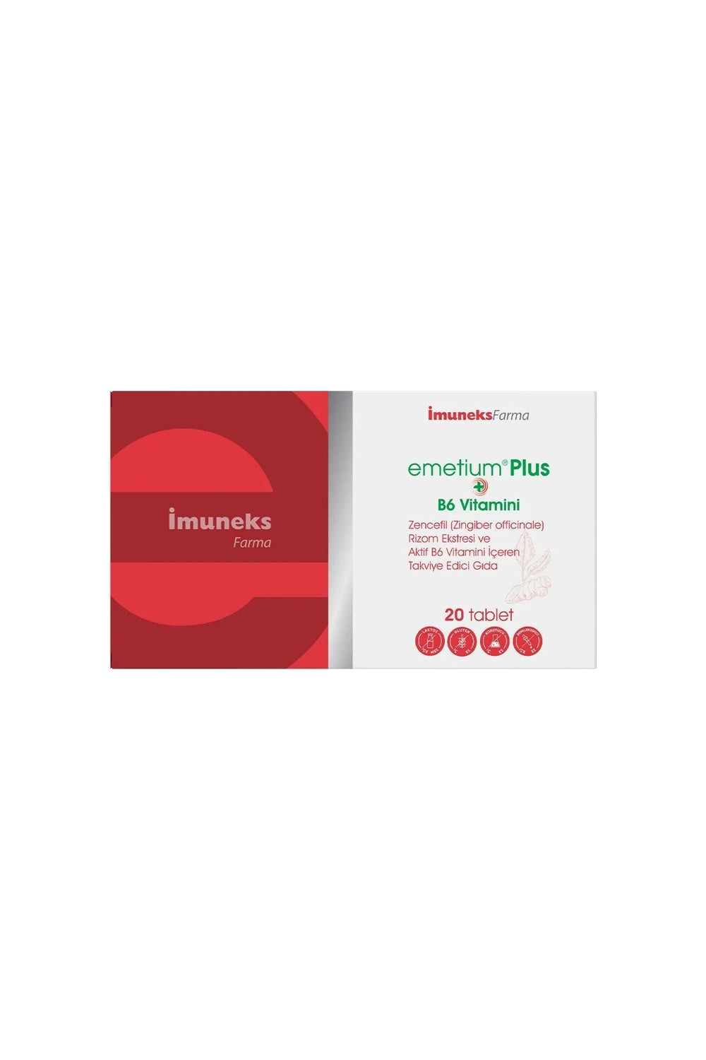 İmuneks Emetium Plus 20 Tablet