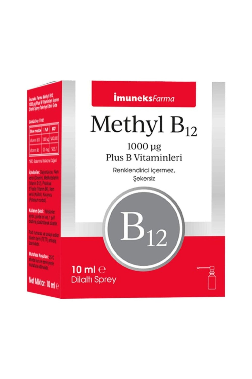 İmuneks Methyl B12 1000 mcg Plus 10 ml