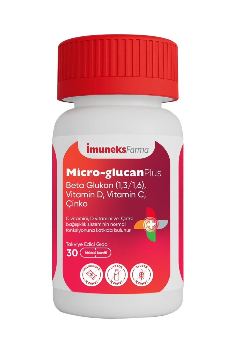 İmuneks Micro-Glucan Plus 30 Kapsül