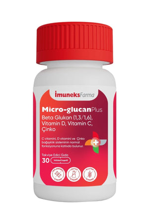 İmuneks Micro-Glucan Plus 30 Kapsül