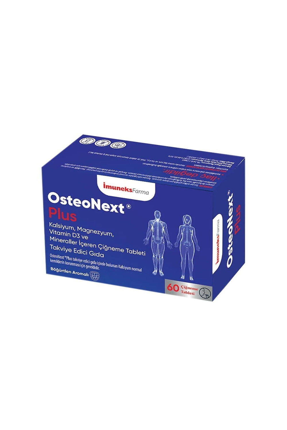 İmuneks Osteonext Plus 60 Çiğneme Tableti