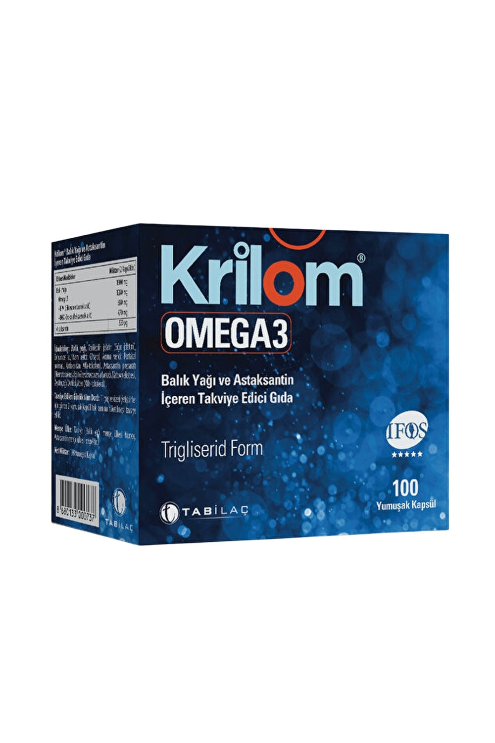 Krilom Omega-3 100 Kapsül