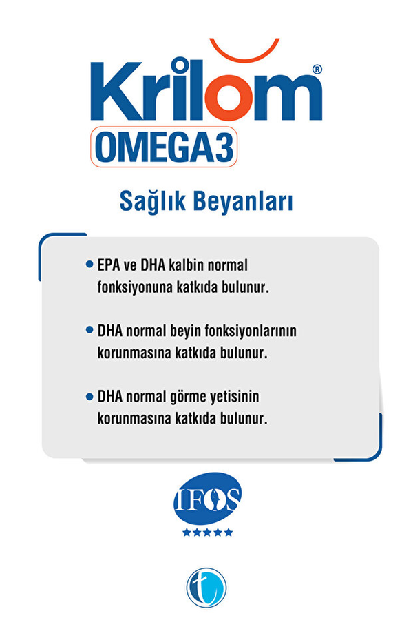 Krilom Omega-3 100 Kapsül