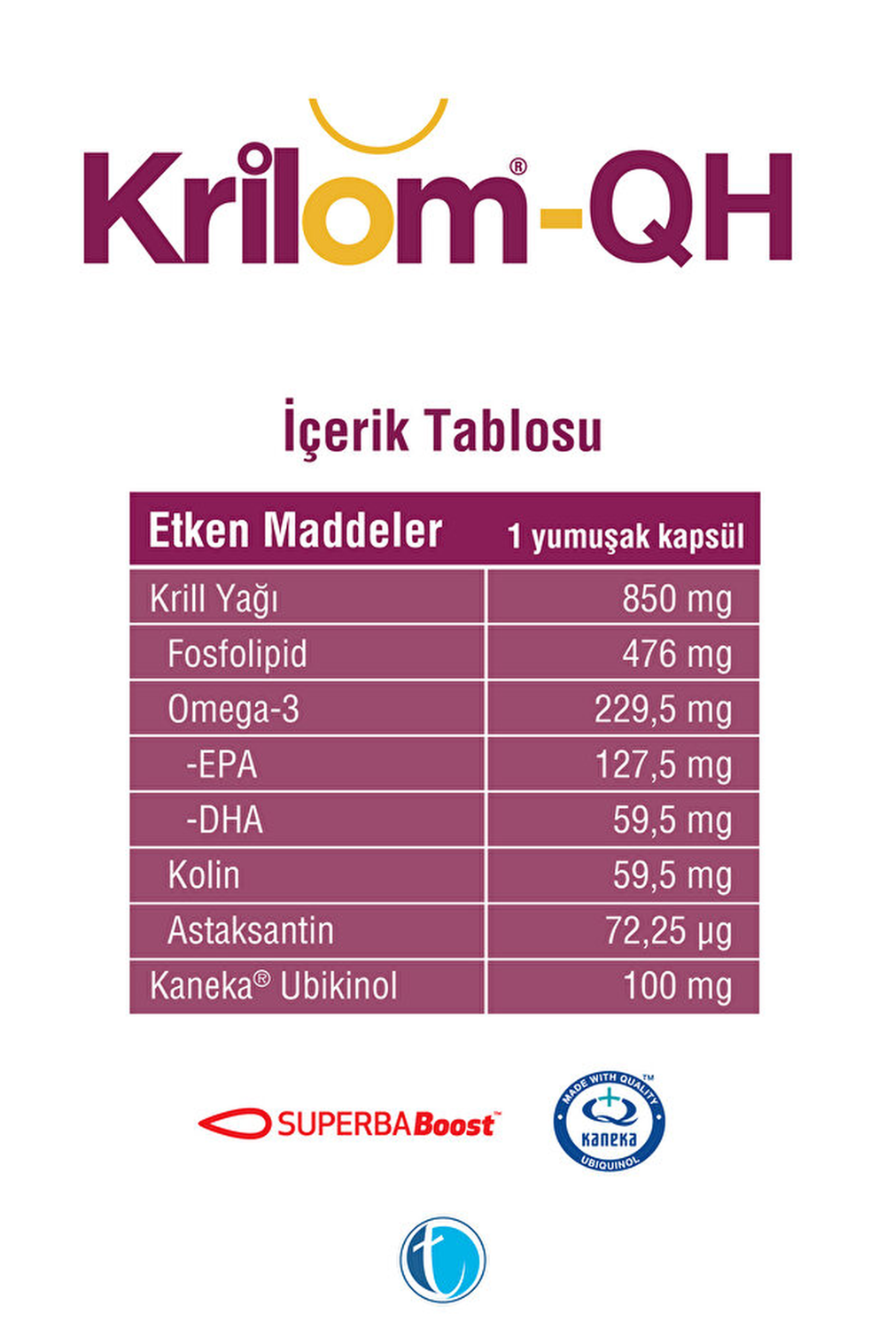 Krilom QH 30 Kapsül