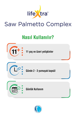 LifeXtra Saw Palmetto Complex 30 Kapsül
