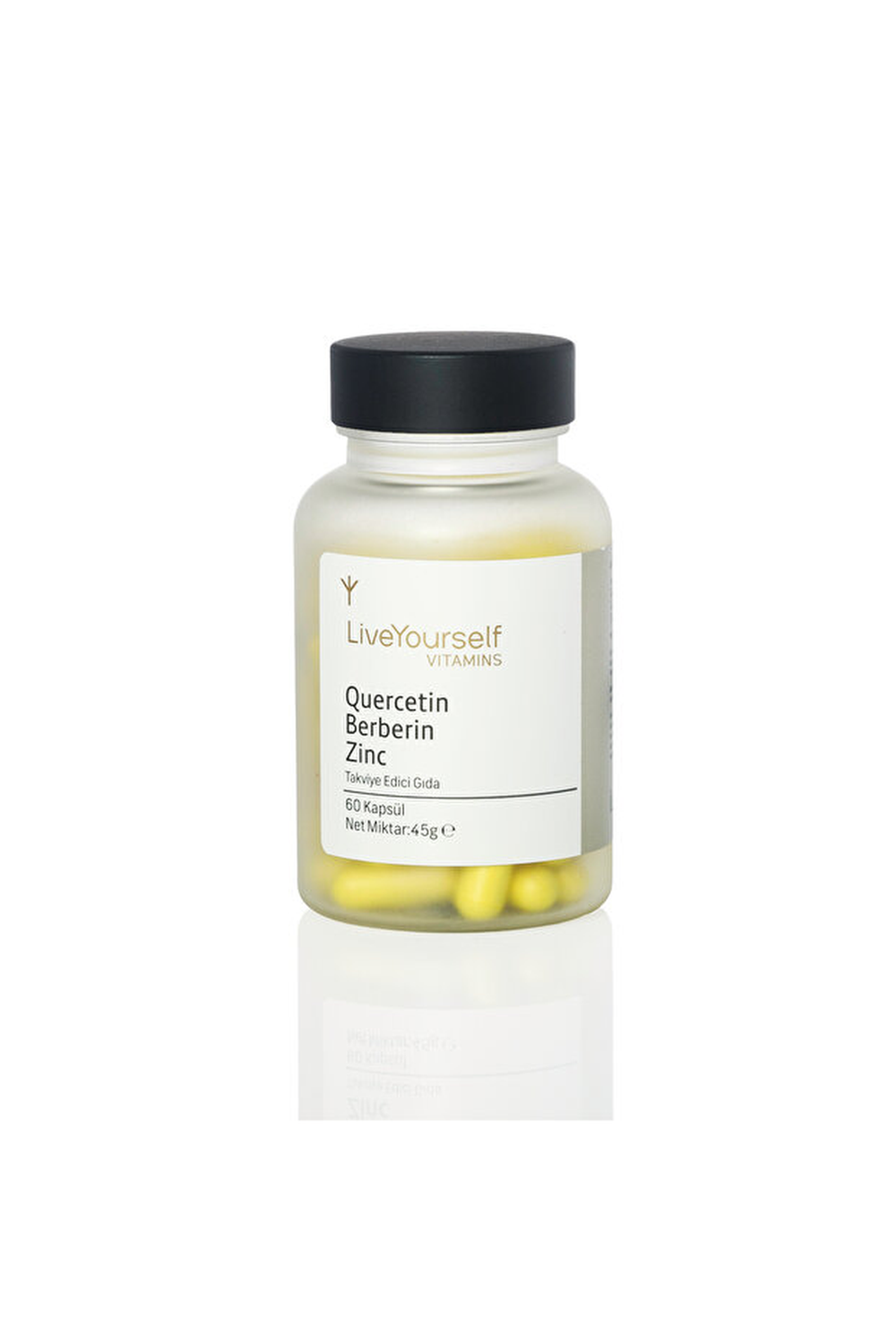 LiveYourself Quercetin Berberin Zinc 60 Kapsül