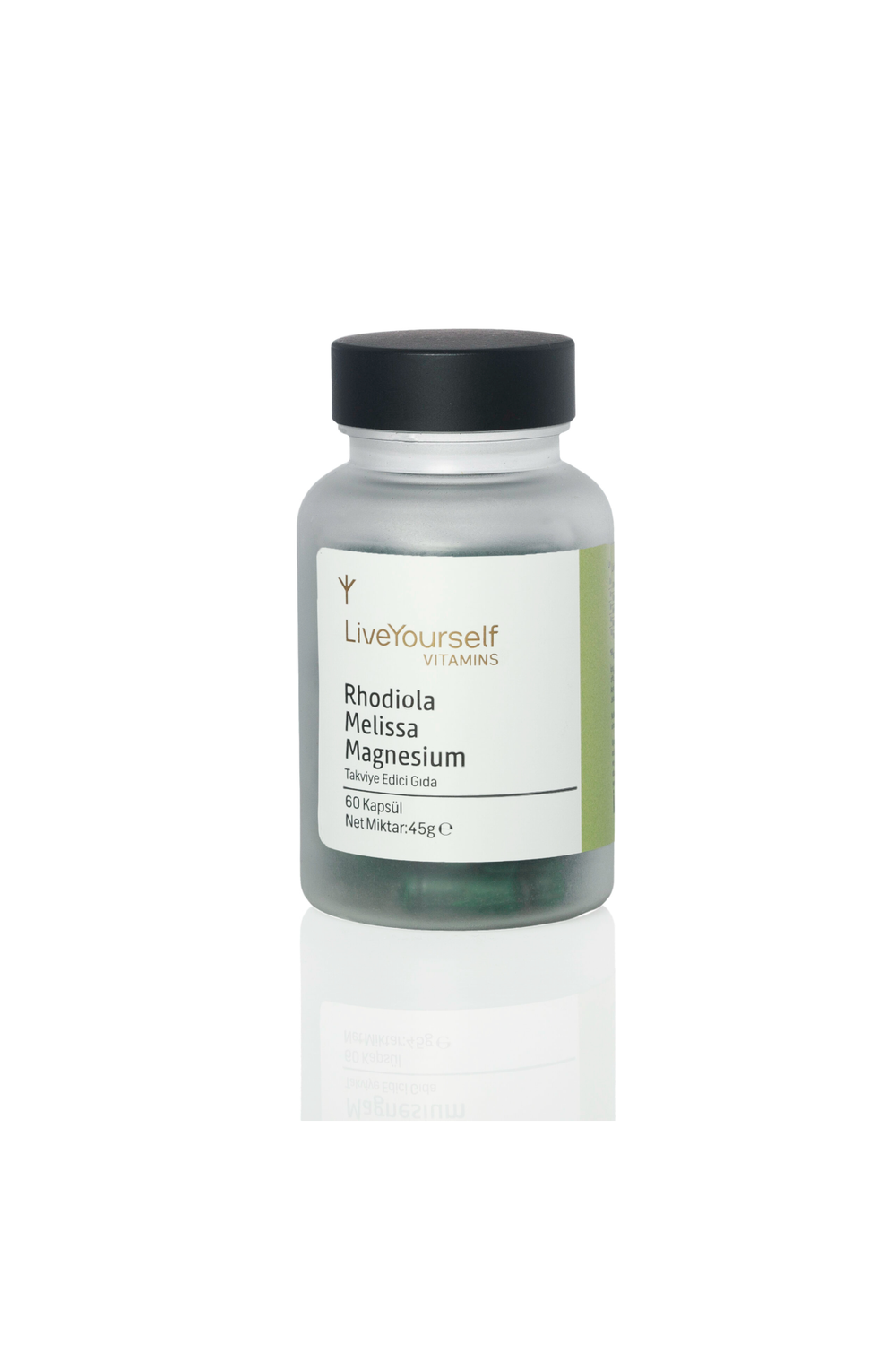 LiveYourself Rhodiola Melissa Magnesium 60 Kapsül