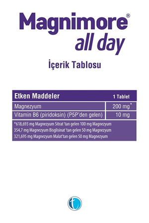 Magnimore All Day 200 mg 30 Tablet