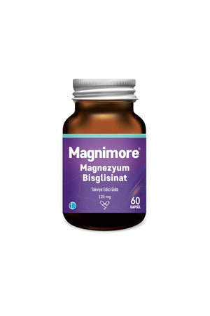 Magnimore Bisglisinat 120 mg 60 Kapsül
