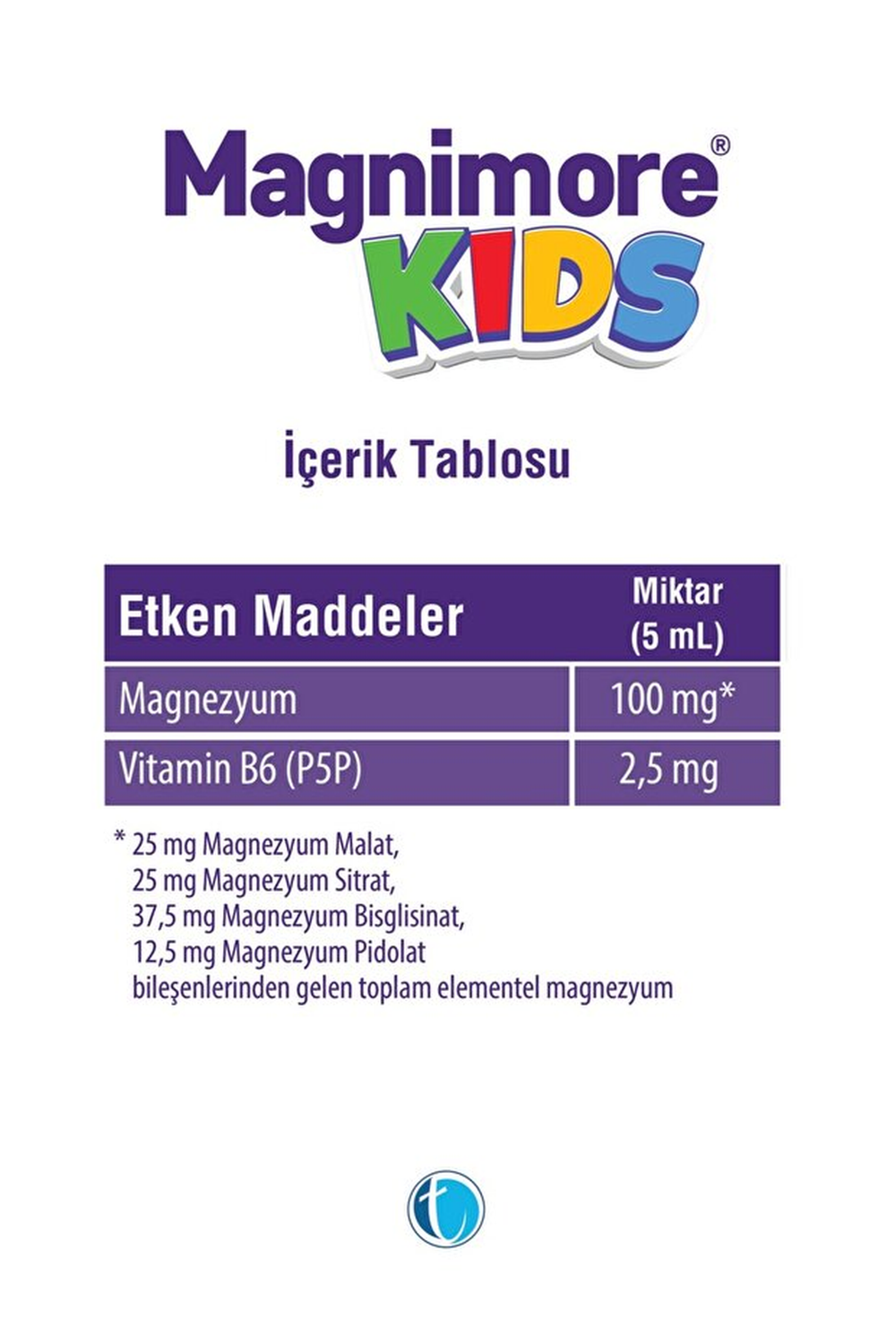 Magnimore Kids 100 mg 200 ml