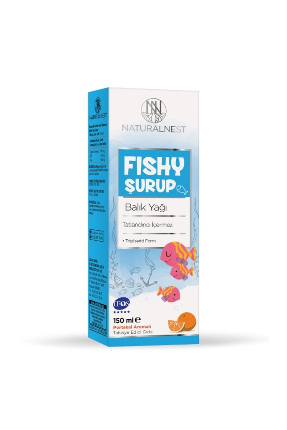 Naturalnest Fishy Şurup 150 ml