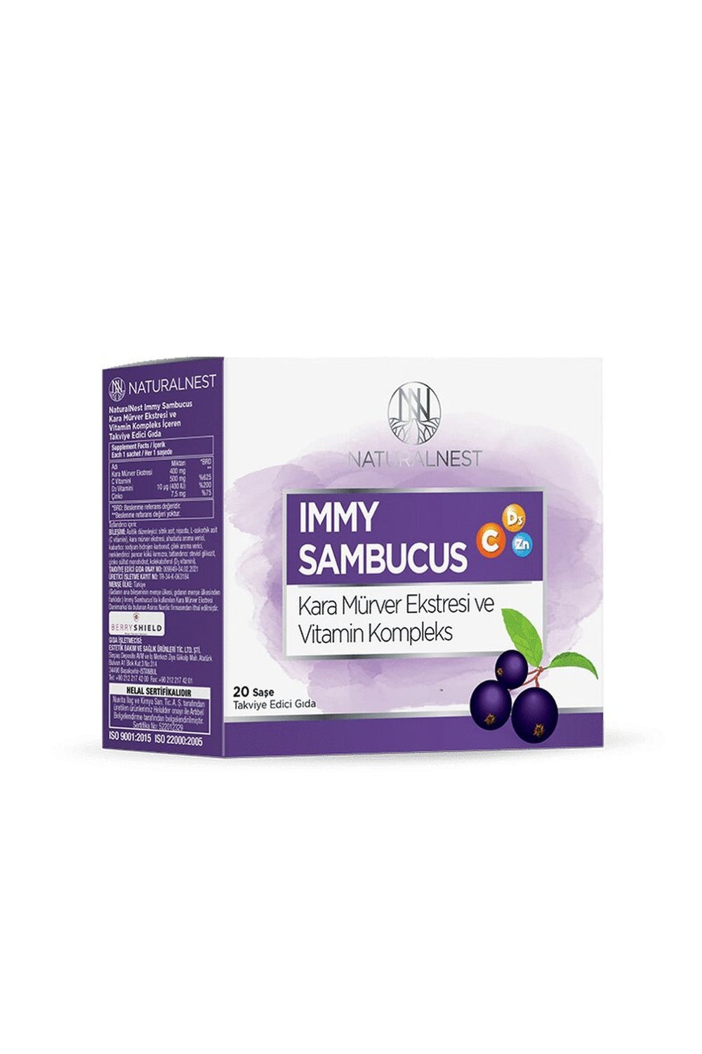 Naturalnest Immy Sambucus 20 Saşe