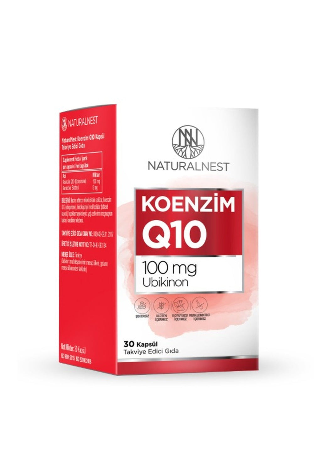 Naturalnest Koenzim Q-10 100 mg 30 Kapsül