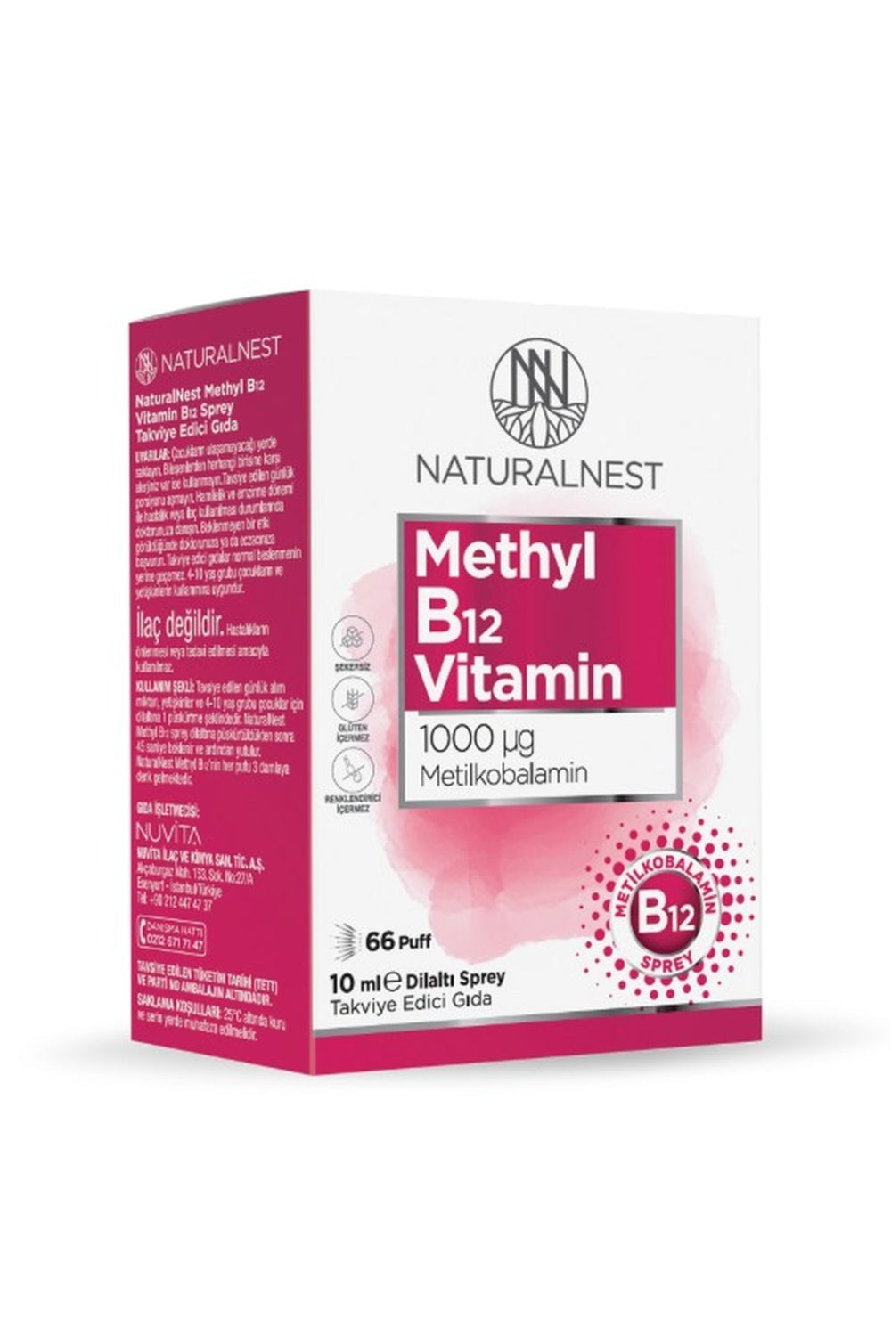 Naturalnest Methyl B12 1000 mcg 10 ml