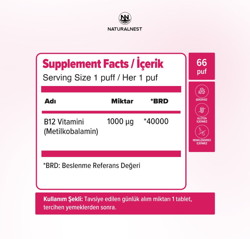 Naturalnest Methyl B12 1000 mcg 10 ml