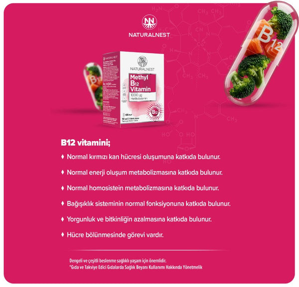 Naturalnest Naturalnest Methyl B12 1000 mcg 10 ml