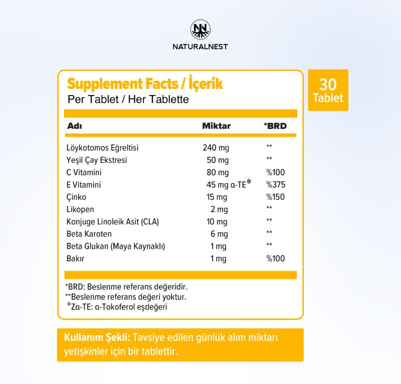 Naturalnest Suntab 30 Tablet