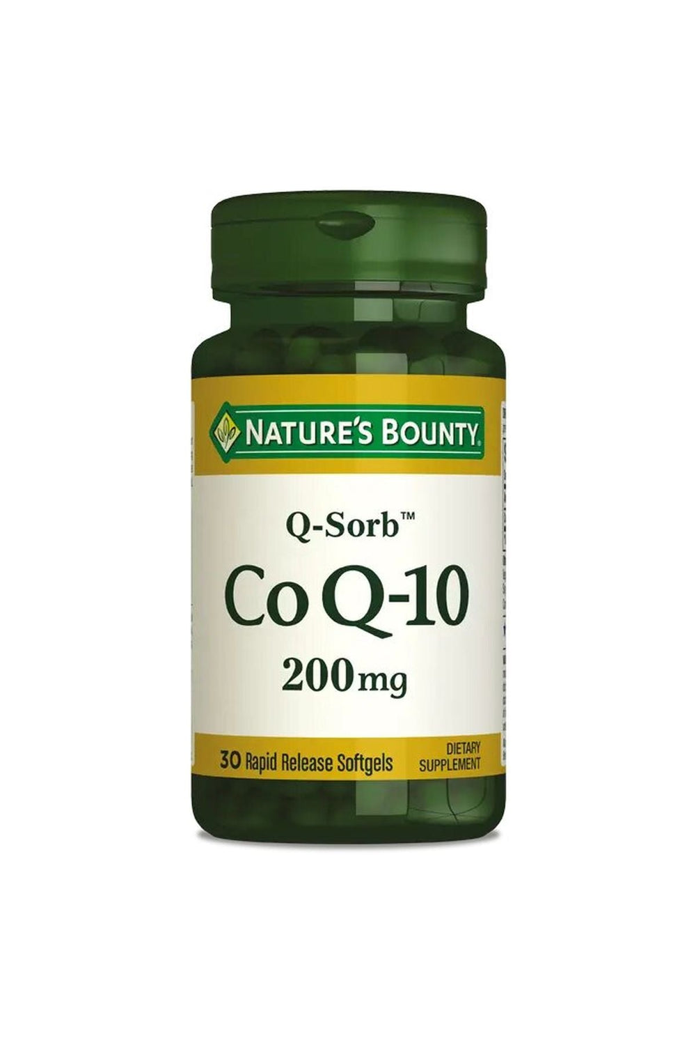 Nature's Bounty Coenzyme Q-10 200 mg 30 Soft Jel
