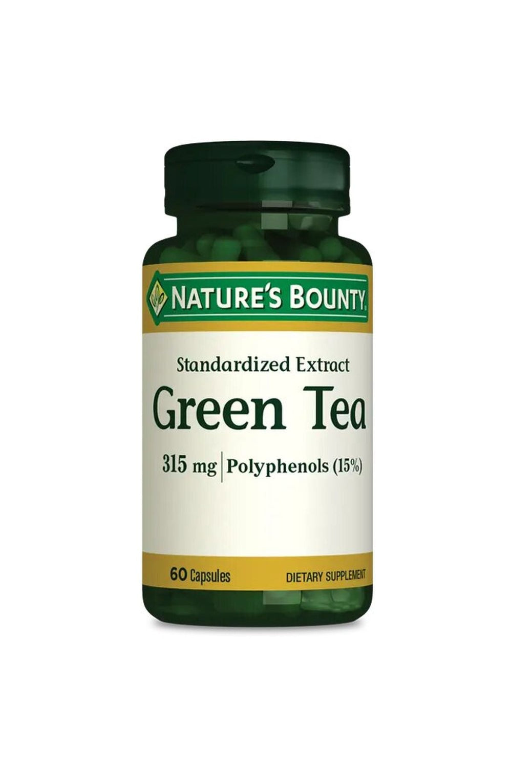 Nature's Bounty Green Tea 315 mg 60 Kapsül
