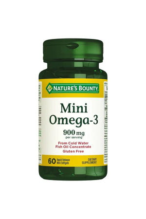 Nature's Bounty Mini Omega-3 900 mg 60 Kapsül