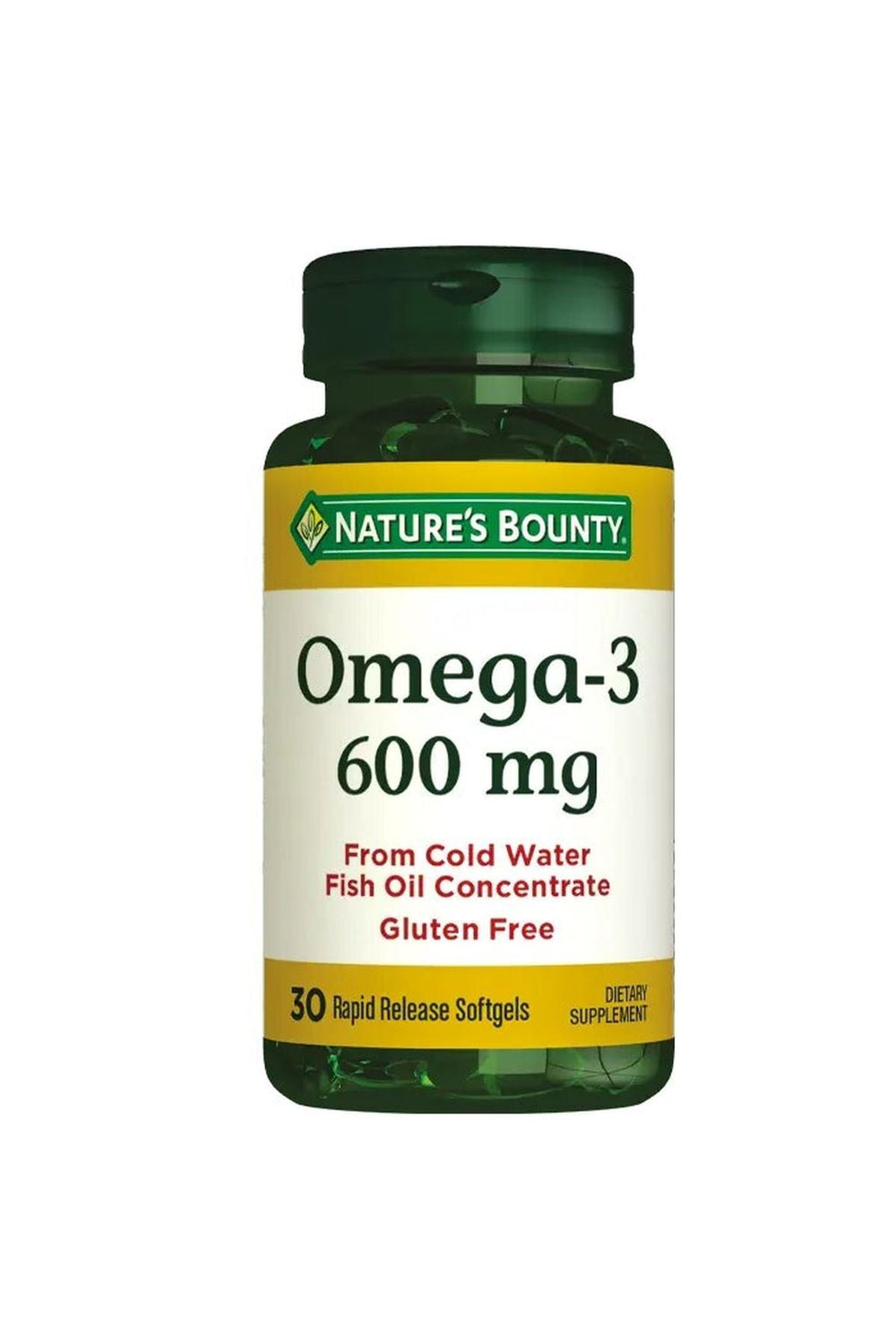 Nature's Bounty Omega-3 600 mg 30 Soft Jel