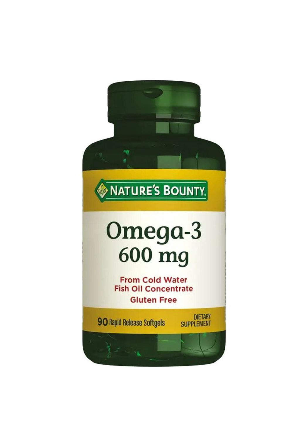 Nature's Bounty Omega-3 600 mg 90 Soft Jel