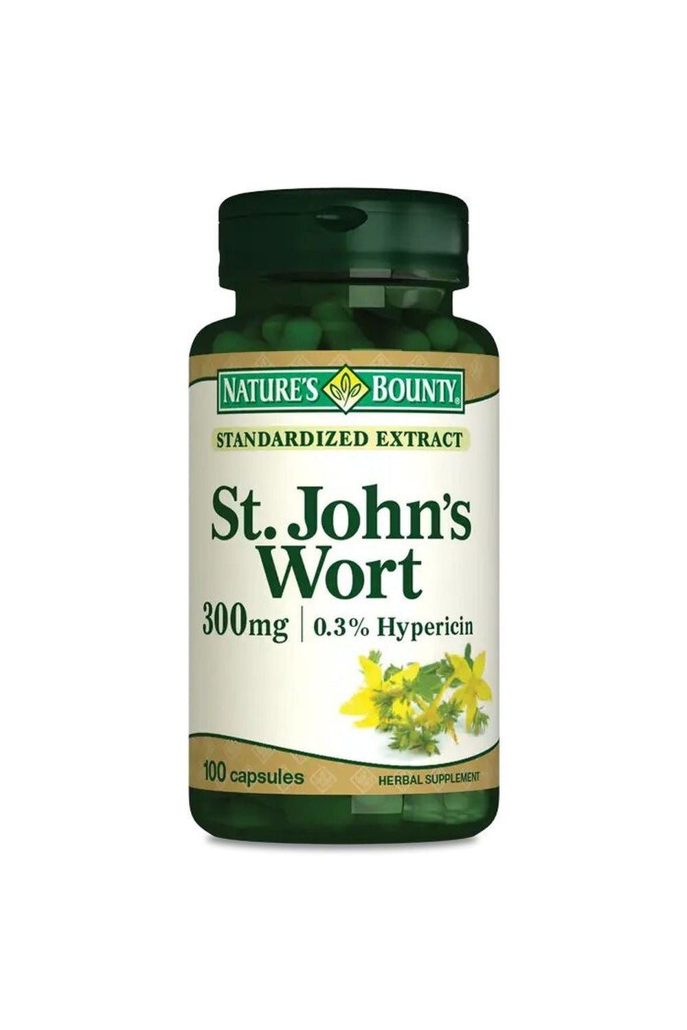 Nature's Bounty St. John's Wort 300 mg 100 Kapsül
