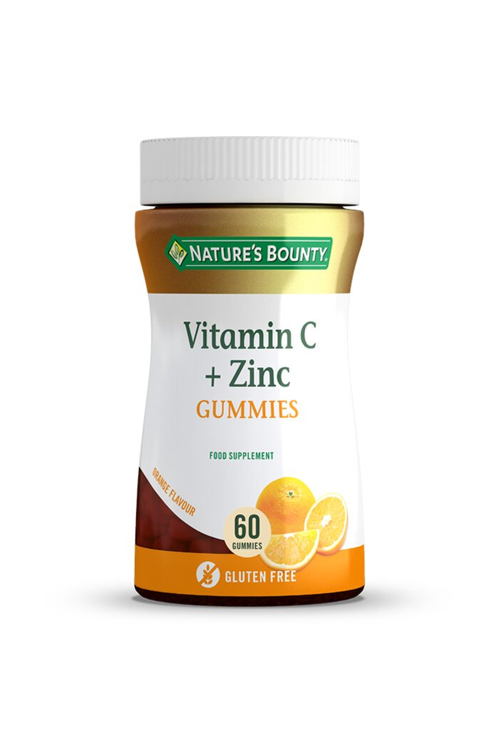 Nature's Bounty Vitamin C + Zinc Gummies 60 Soft Jel