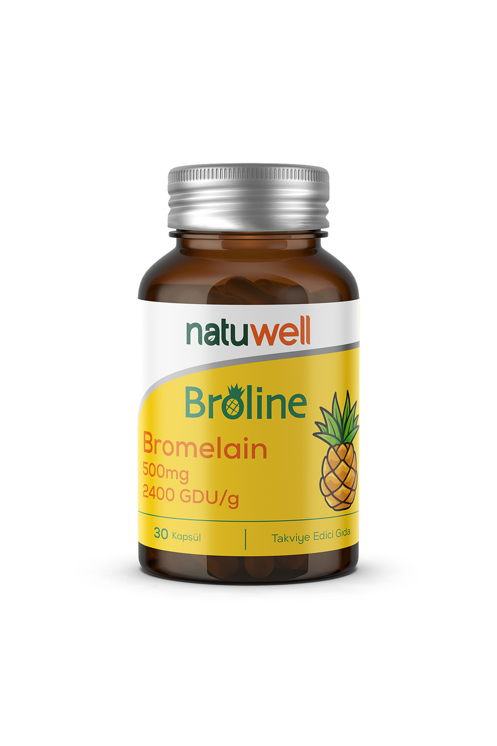 Natuwell Broline 500 mg 30 Kapsül