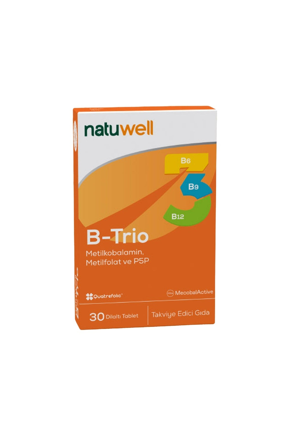 Natuwell B-Trio 30 Dilaltı Tablet
