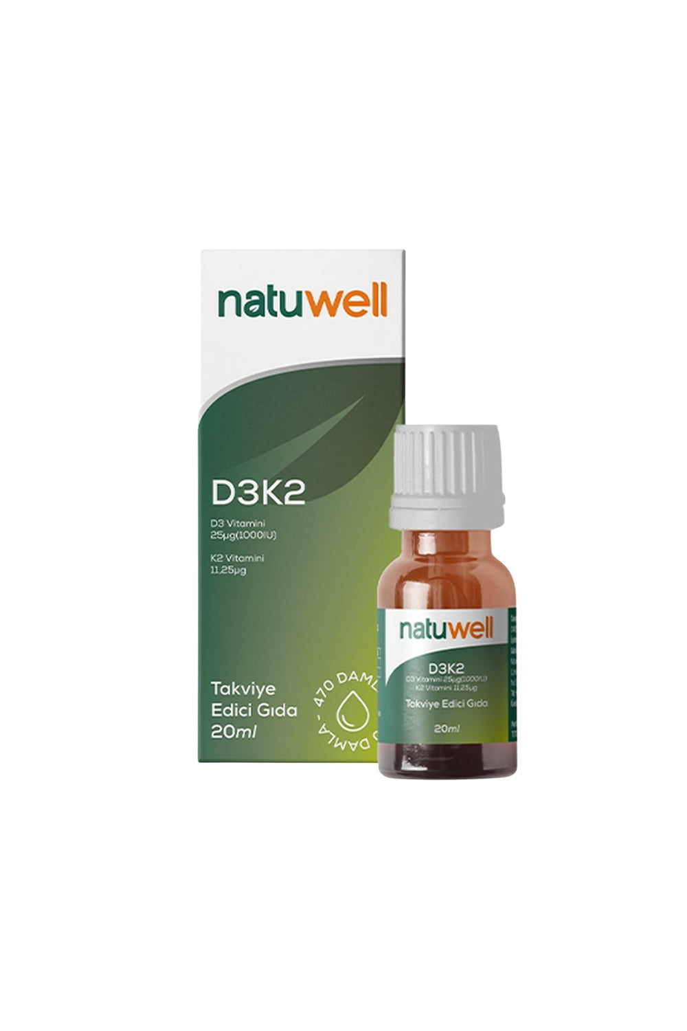 Natuwell D3 & K2 20 ml