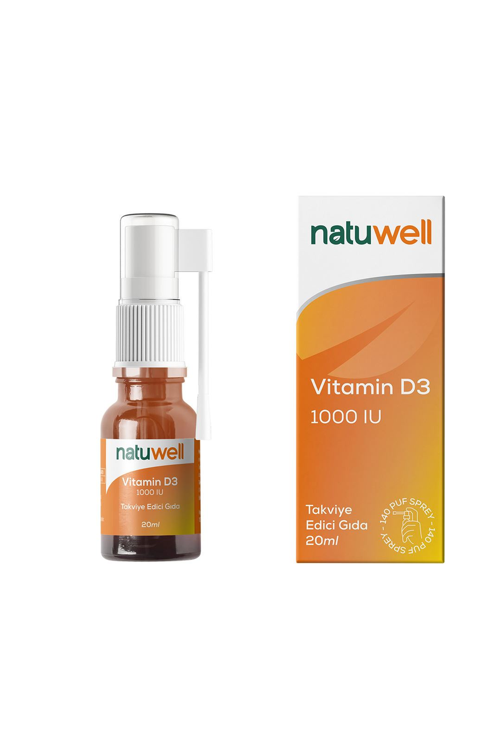 Natuwell D3 1000 IU 20 ml