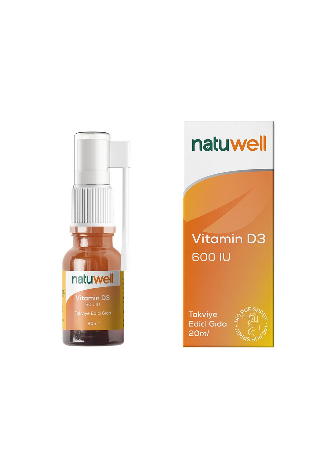 Natuwell D3 600 IU 20 ml