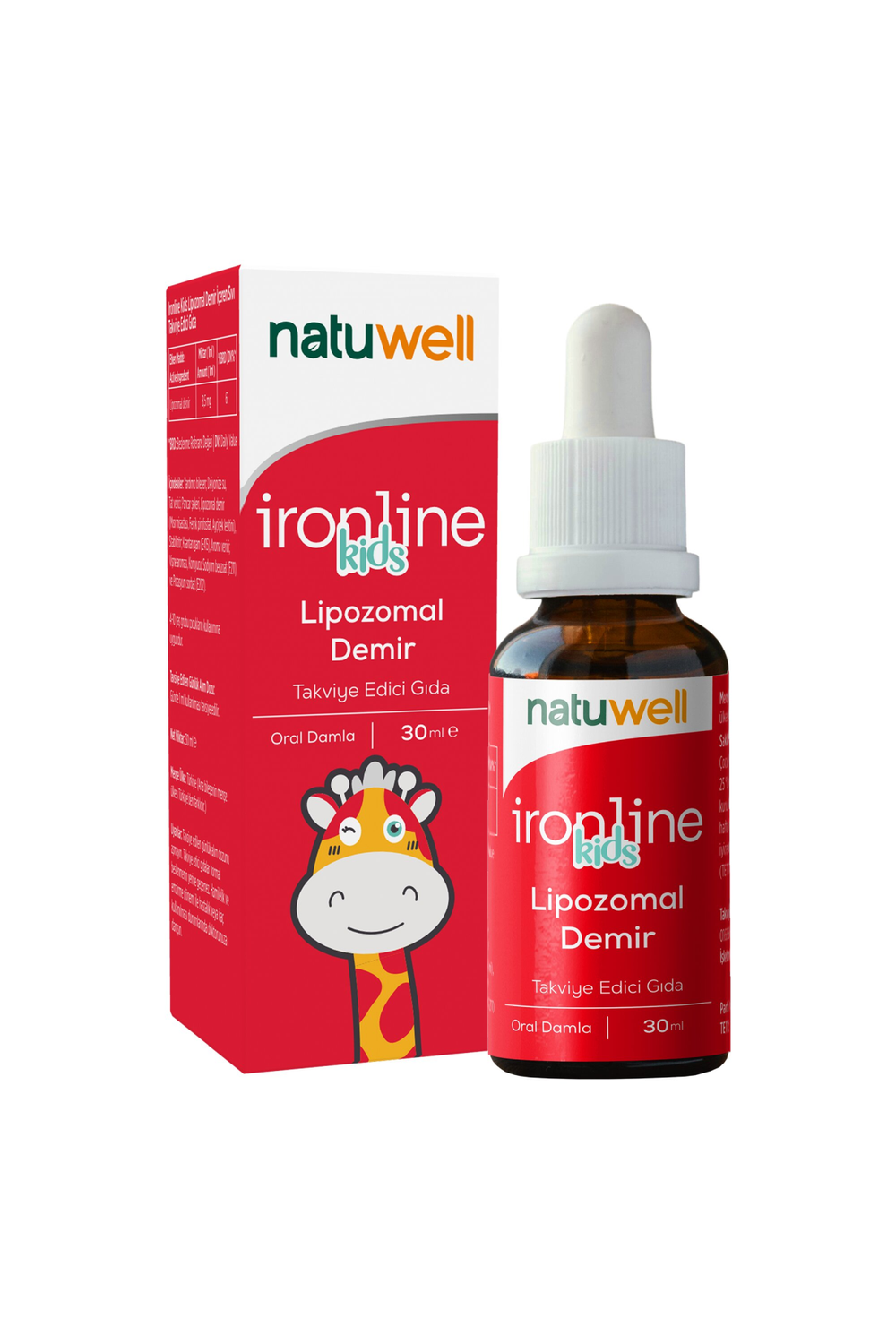 Natuwell Ironline Kids 8,5 mg 30 ml