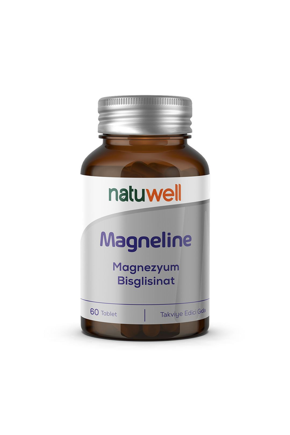 Natuwell Magneline Magnezyum Bisglisinat 120 mg 60 Tablet
