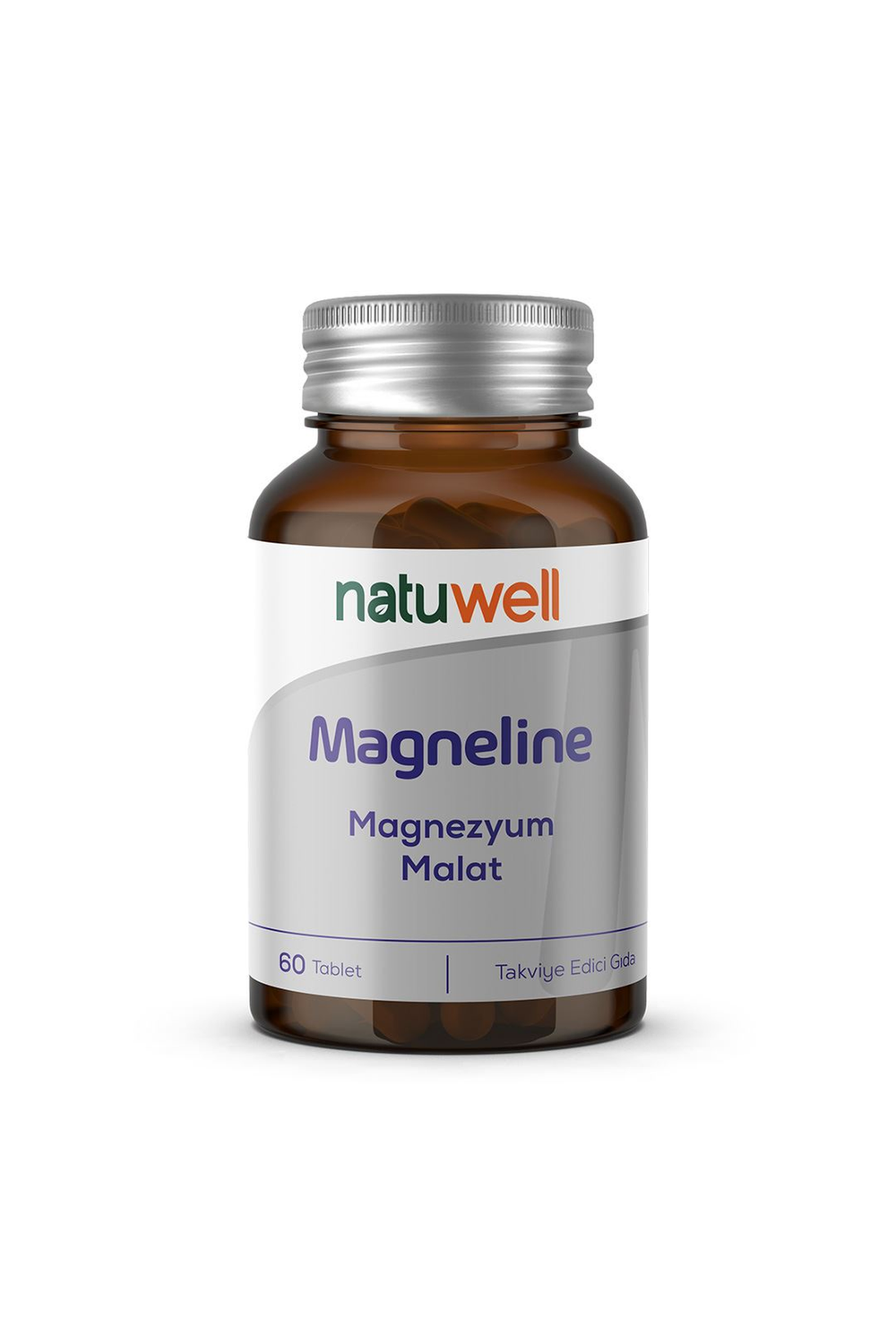 Natuwell Magneline Magnezyum Malat 200 mg 60 Tablet