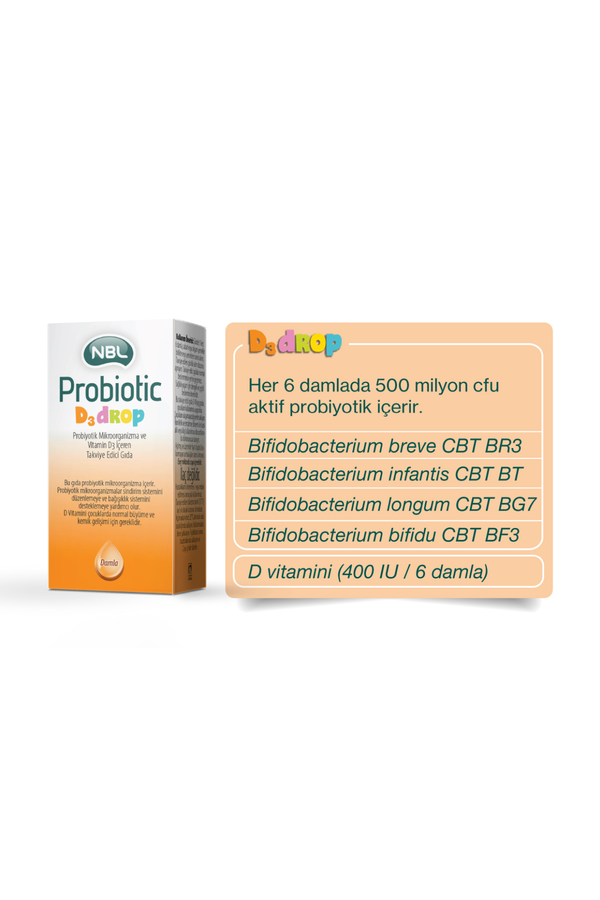 NBL Probiotic D3 Drop 7.5 ml