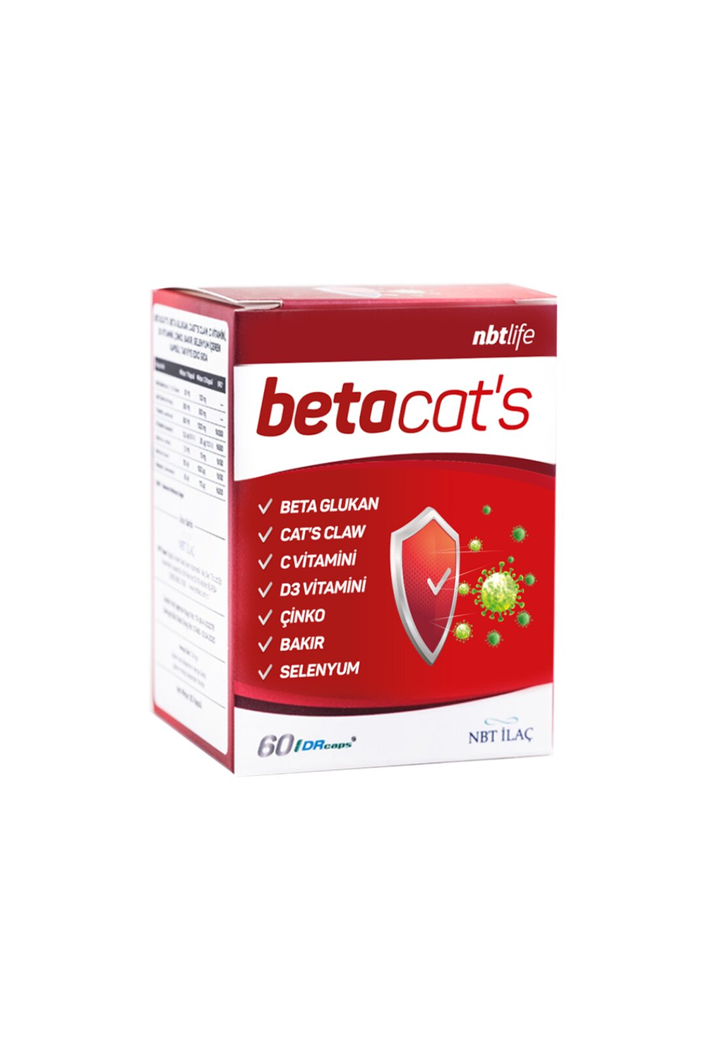 Nbtlife Betacat’s 60 Kapsül