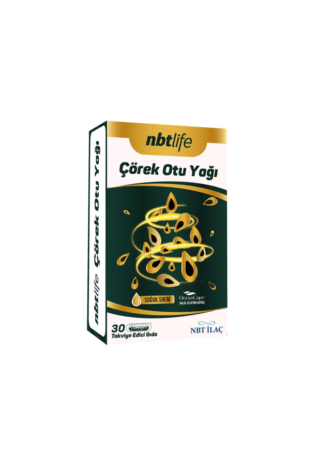 Nbtlife Çörek Otu Yağı 500 mg 30 Kapsül