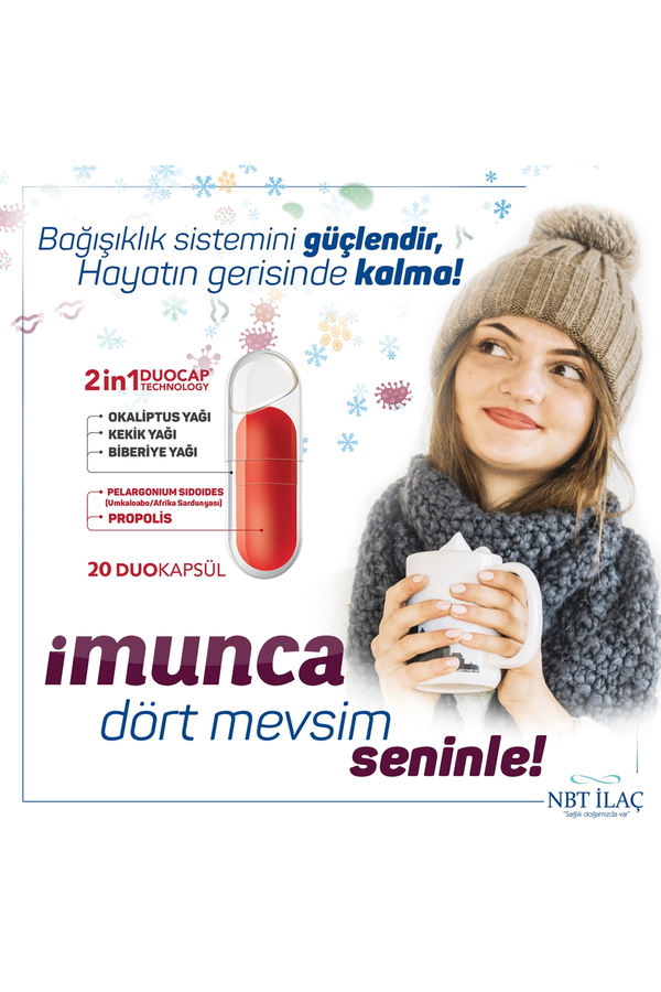 Nbtlife İmunca 20 Kapsül