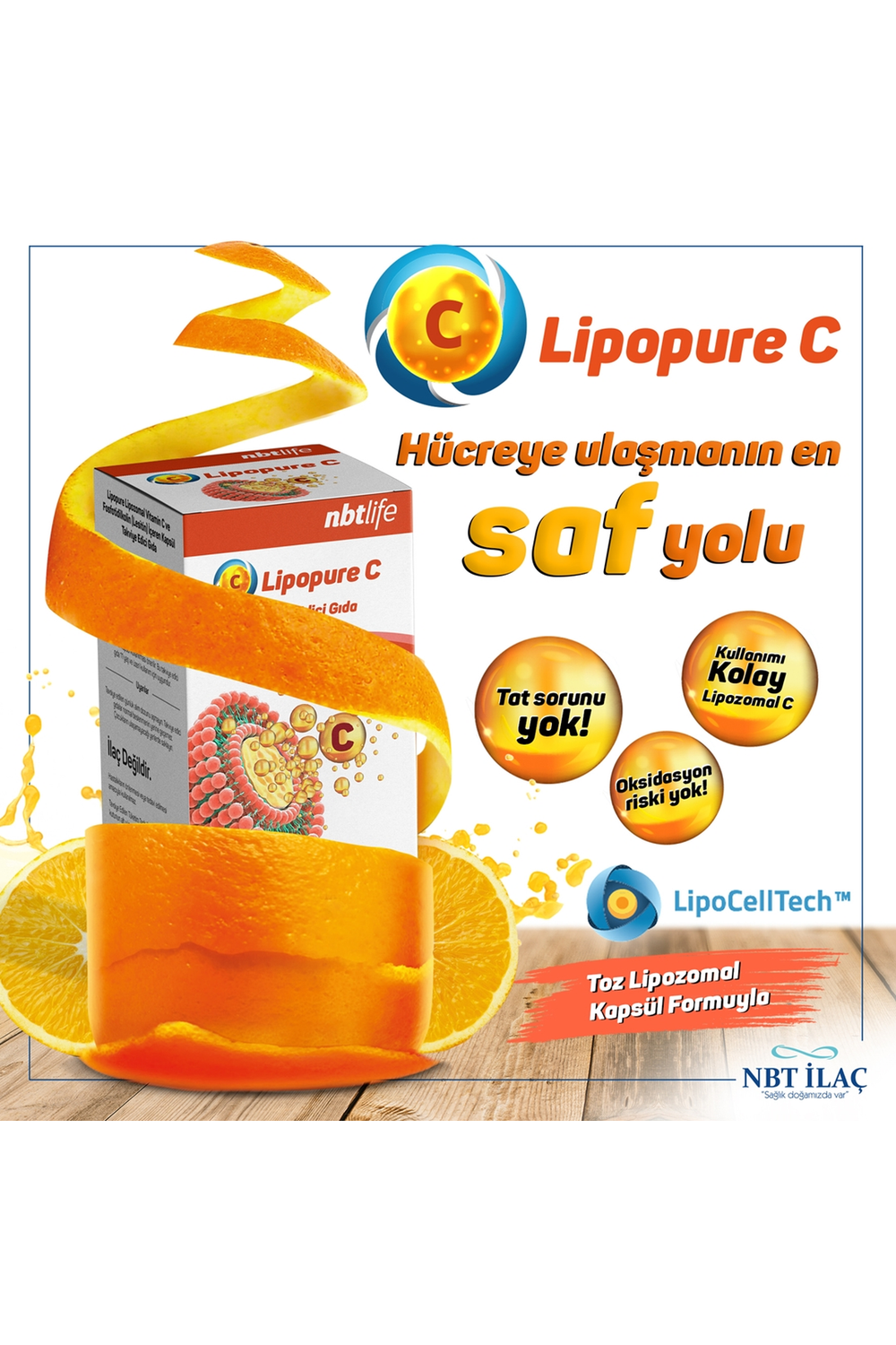 Nbtlife Lipopure C 30 Kapsül