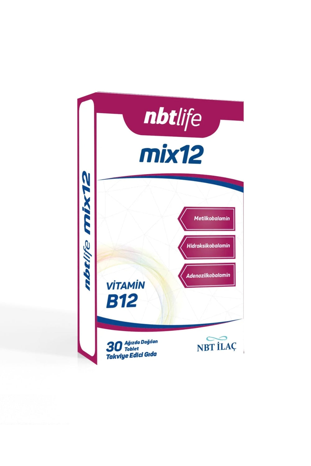 Nbtlife Mix12 1000 mcg 30 Tablet