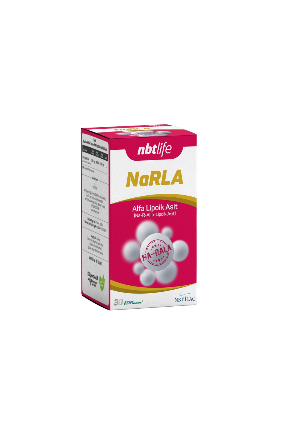 Nbtlife Narla 200 mg 30 Kapsül