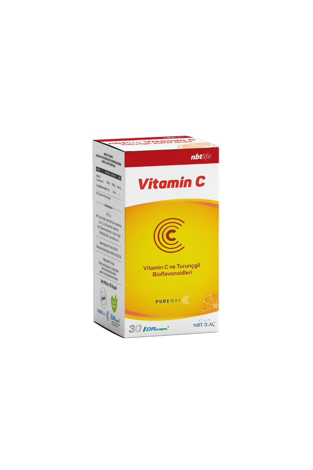 Nbtlife Vitamin C 30 Kapsül