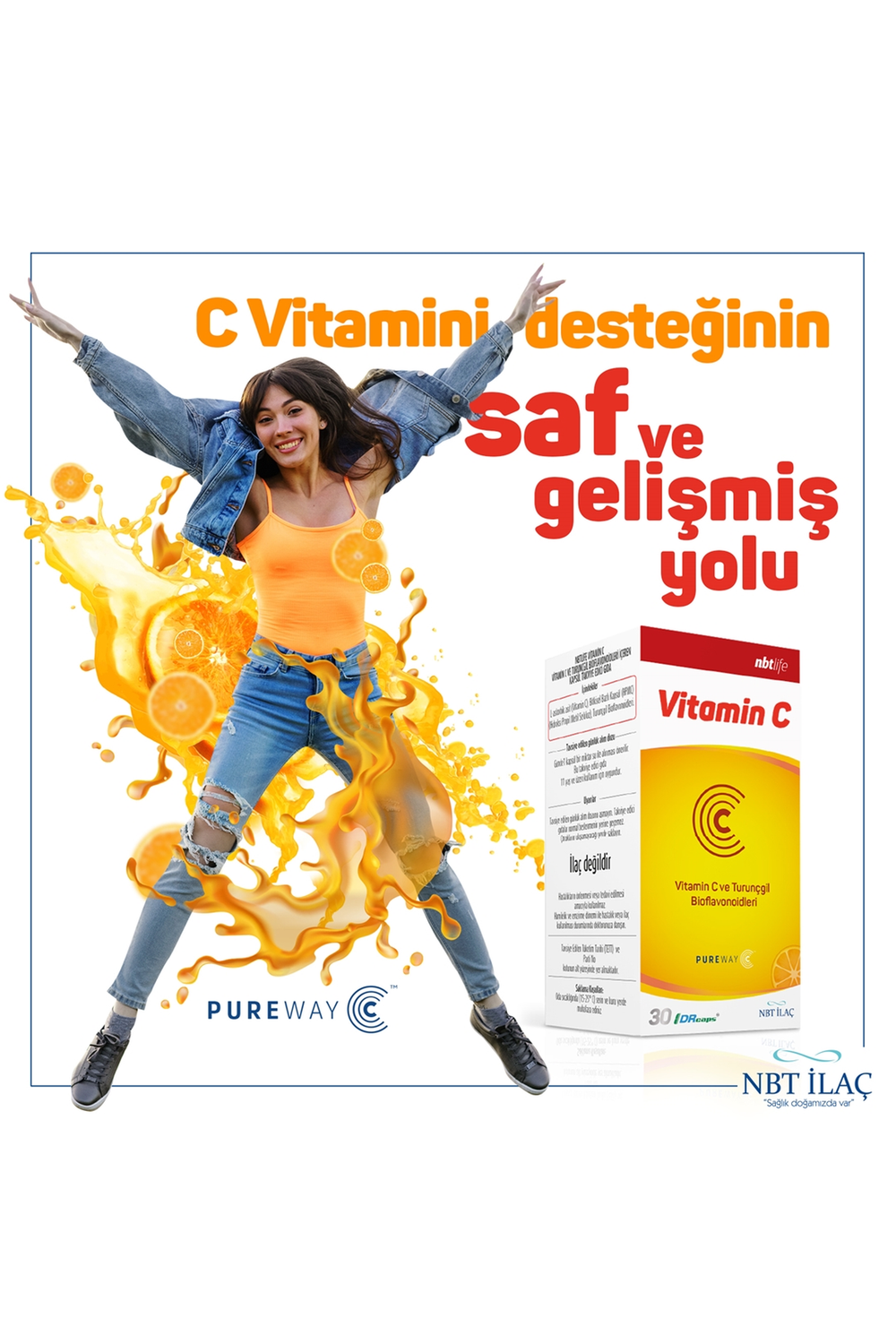 Nbtlife Vitamin C 30 Kapsül