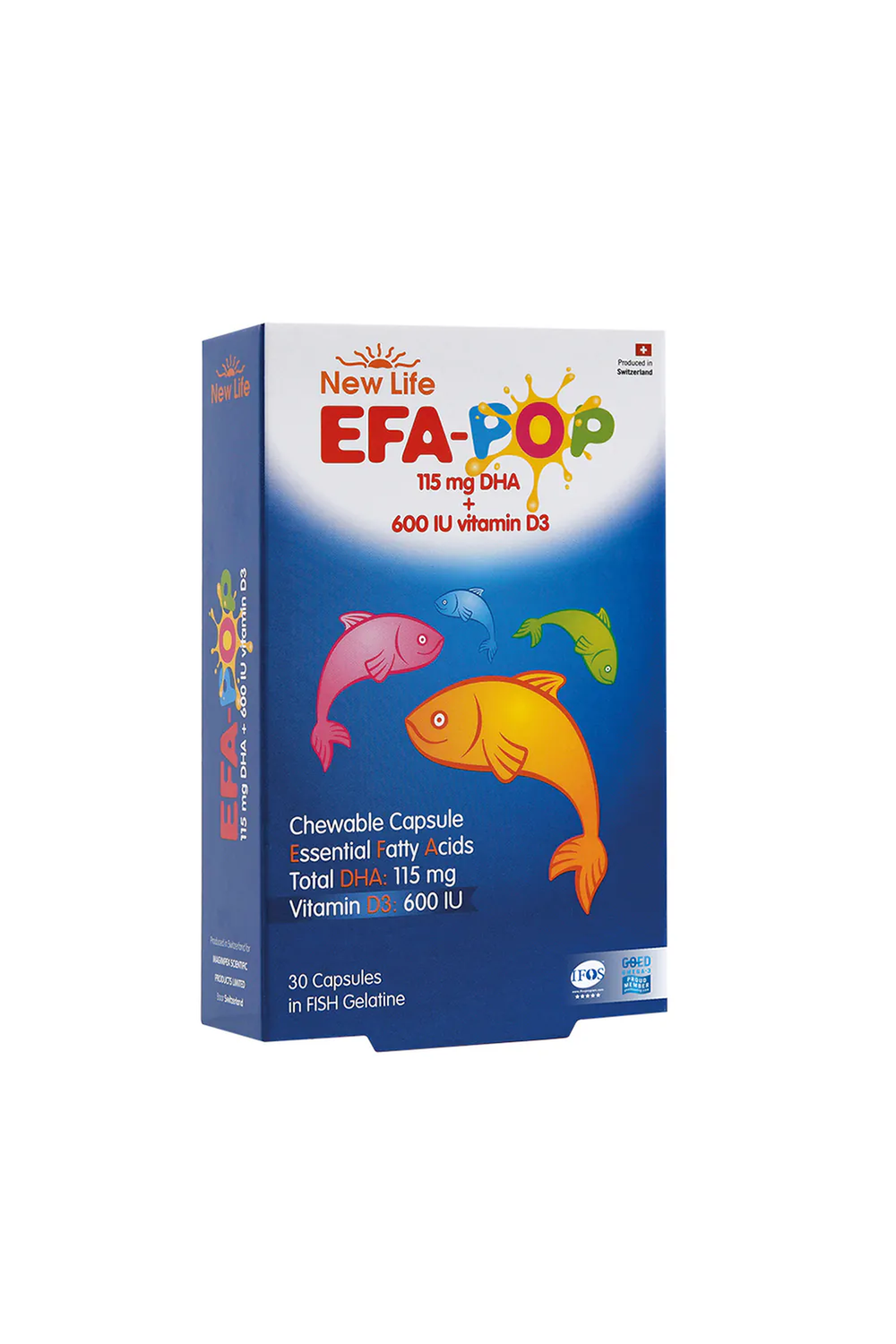 New Life EFA Pop 30 Çiğnenebilir Form
