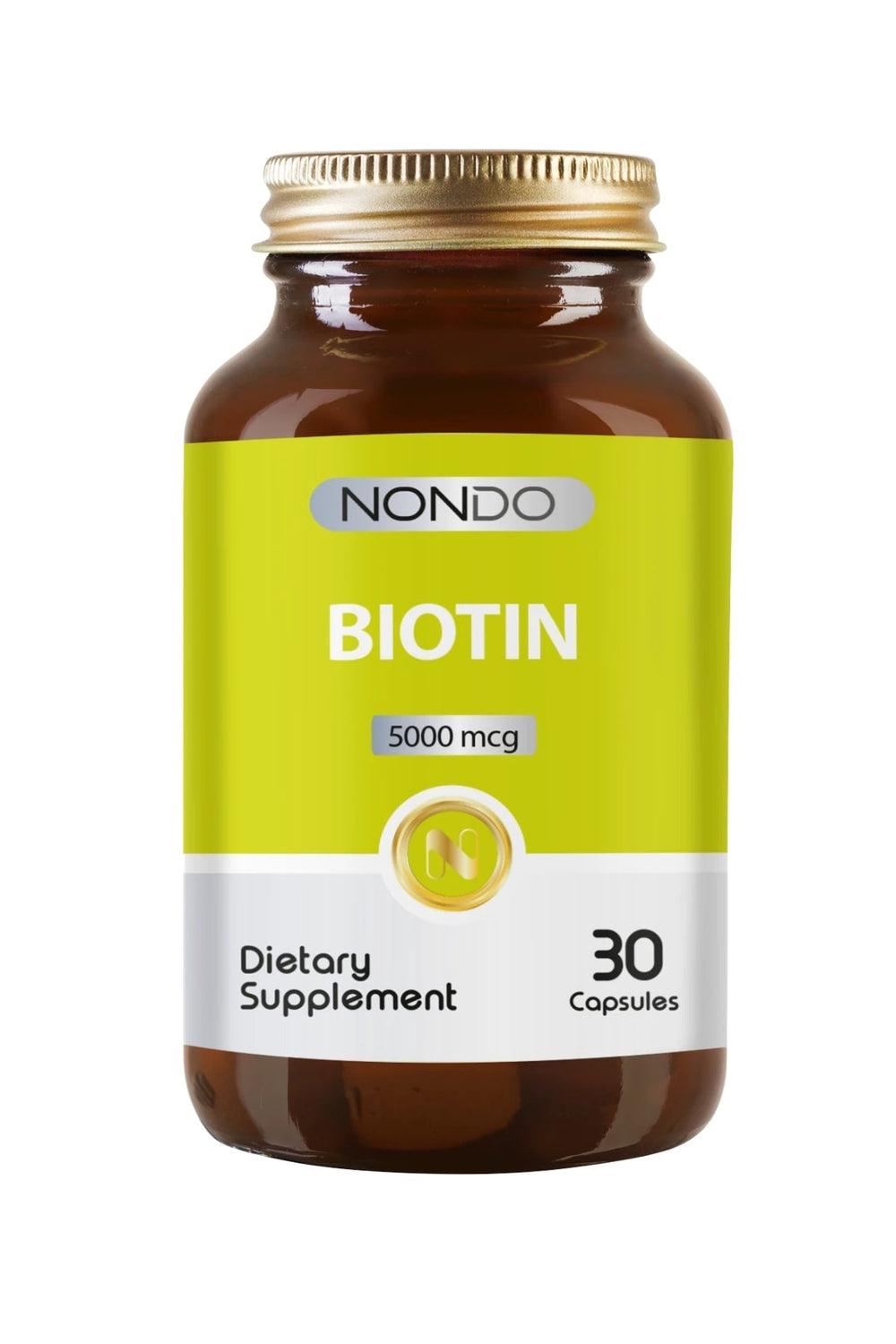 Nondo Biotin 5000 mcg 30 Kapsül